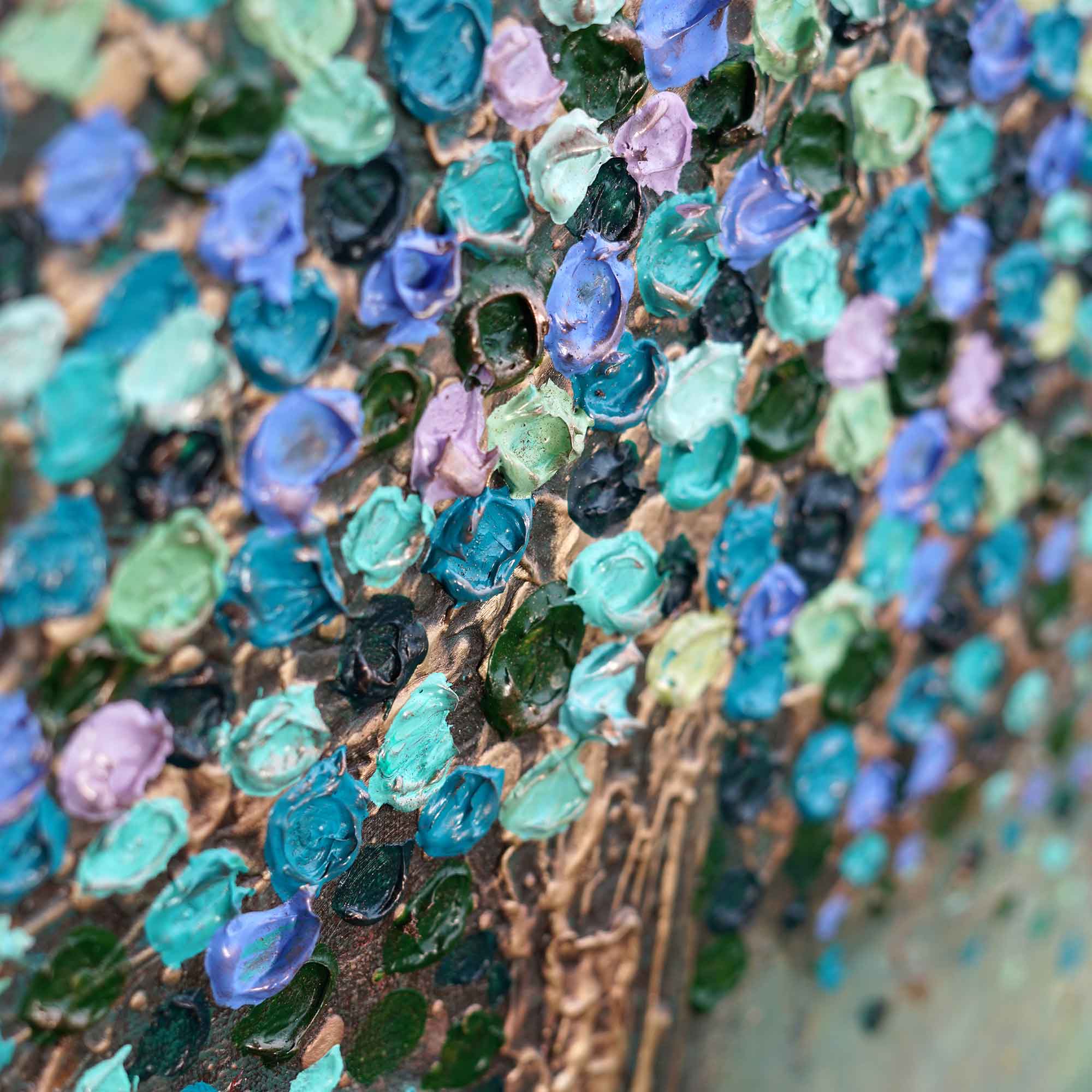 "Pastel Petal Tree" - Original Painting