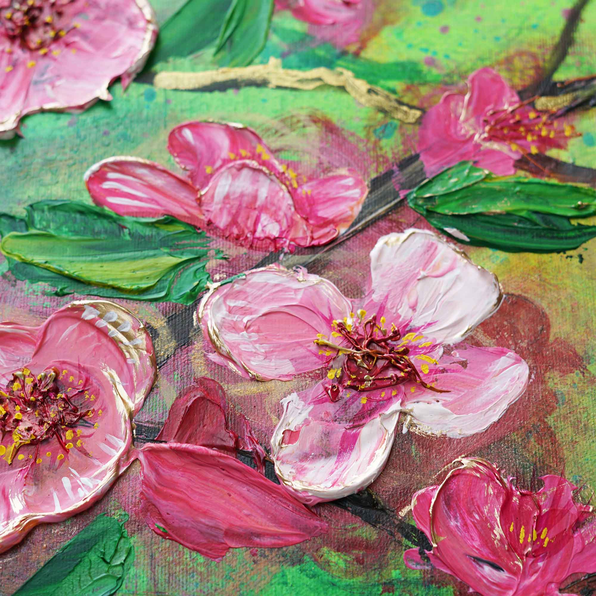 "Emerald Awakening" – Original Painting