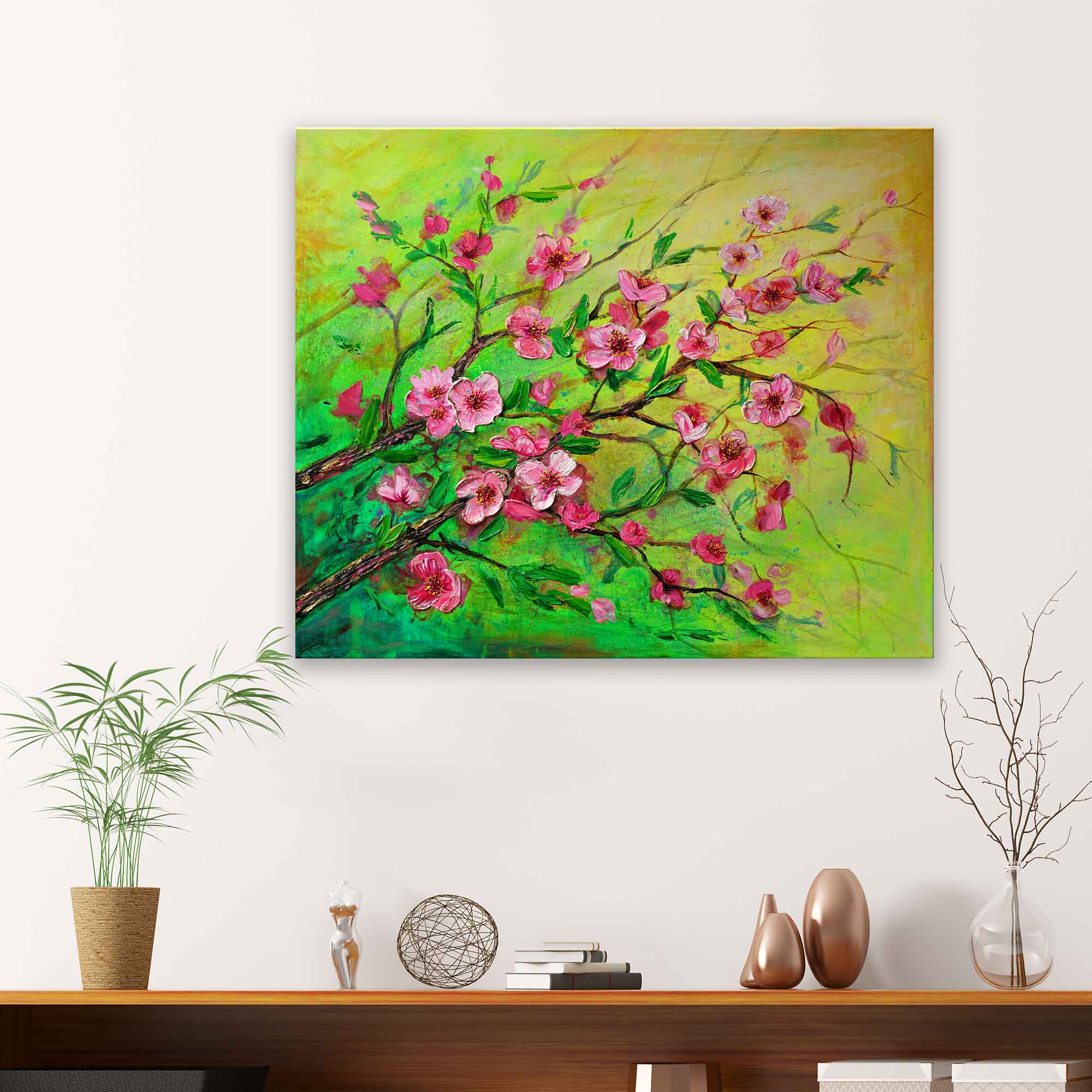 "Emerald Awakening" – Original Painting