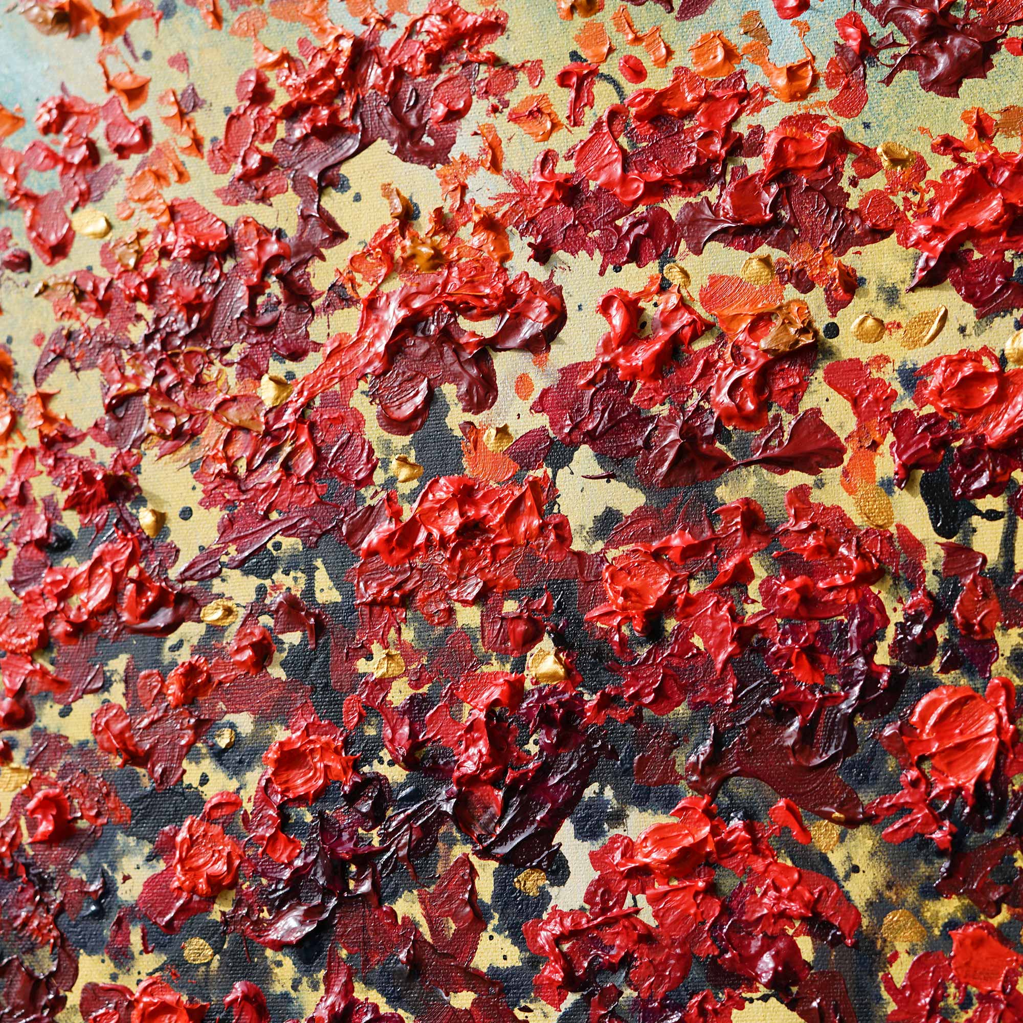 “Crimson Canopy” - Original Painting