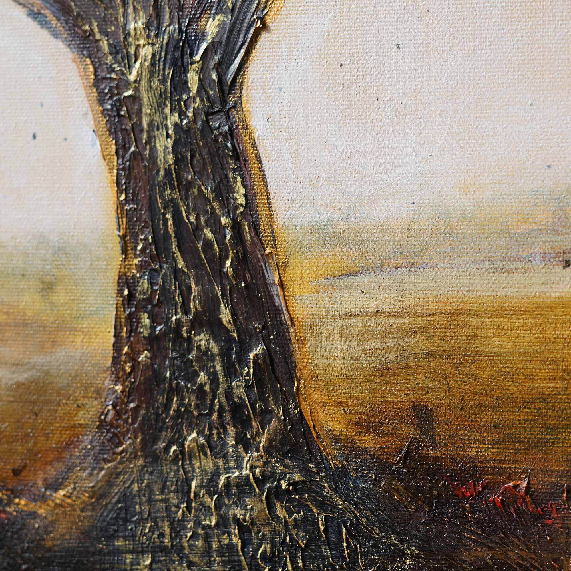 “Crimson Canopy” - Original Painting