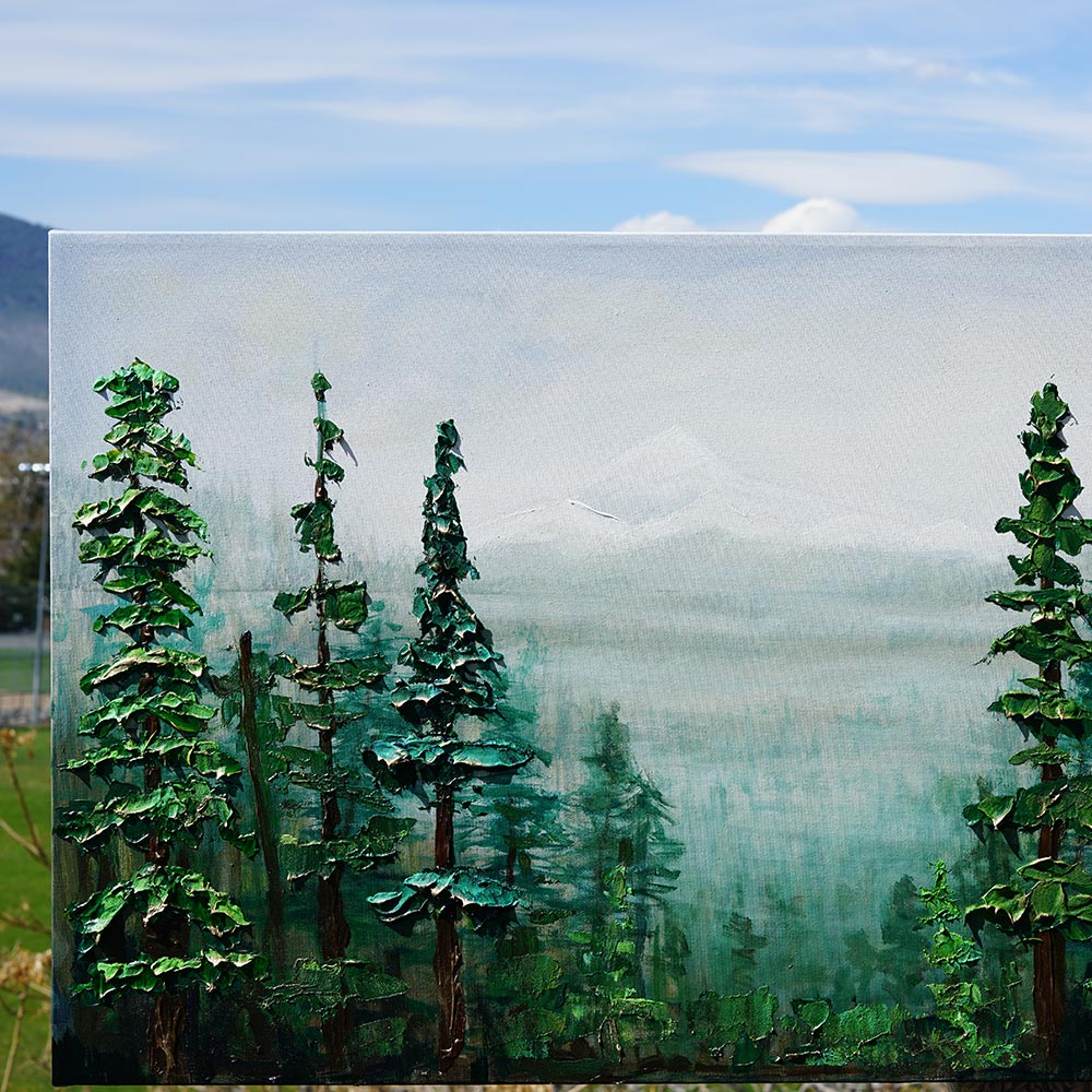 "Misty Wilderness" - Original Painting 🔴 SOLD