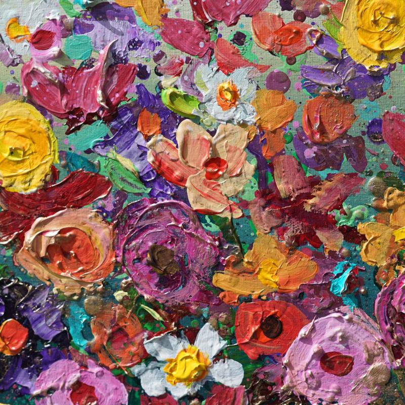 Bloom of Flowers diversity - Various brush strokes