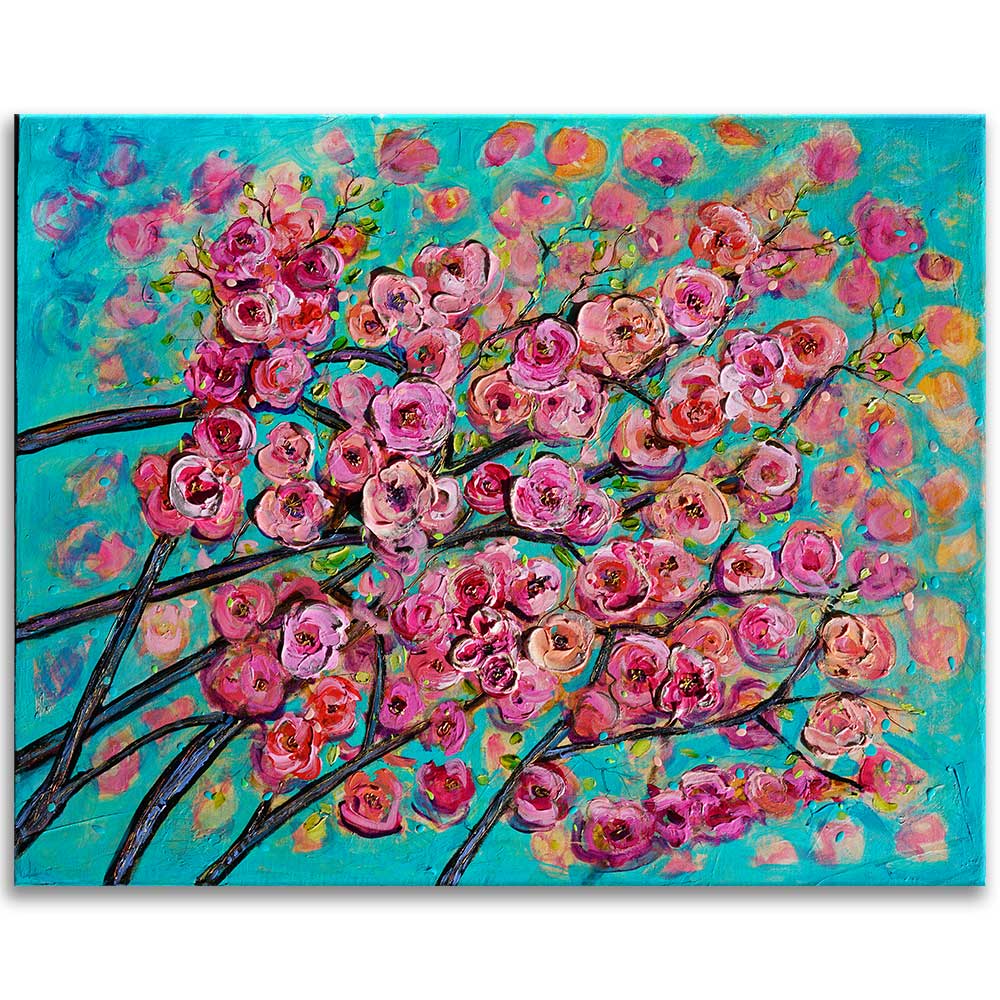 Blossom Explosion original painting