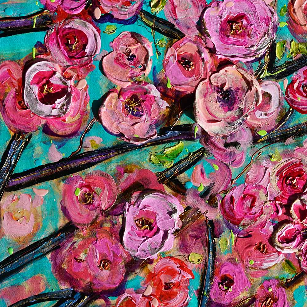 Blossom Explosion flowers close up