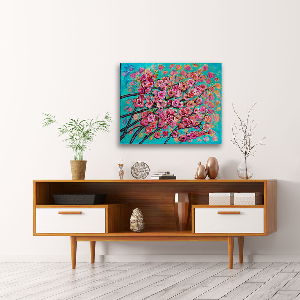 Blossom Explosion hanging in room