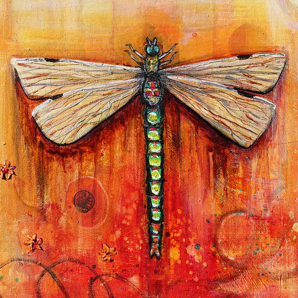 Dragonfly Original Painting