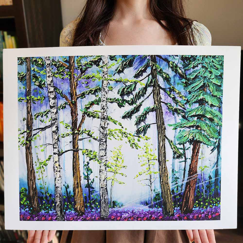 "Enchanted Woodland" Fine Art Print