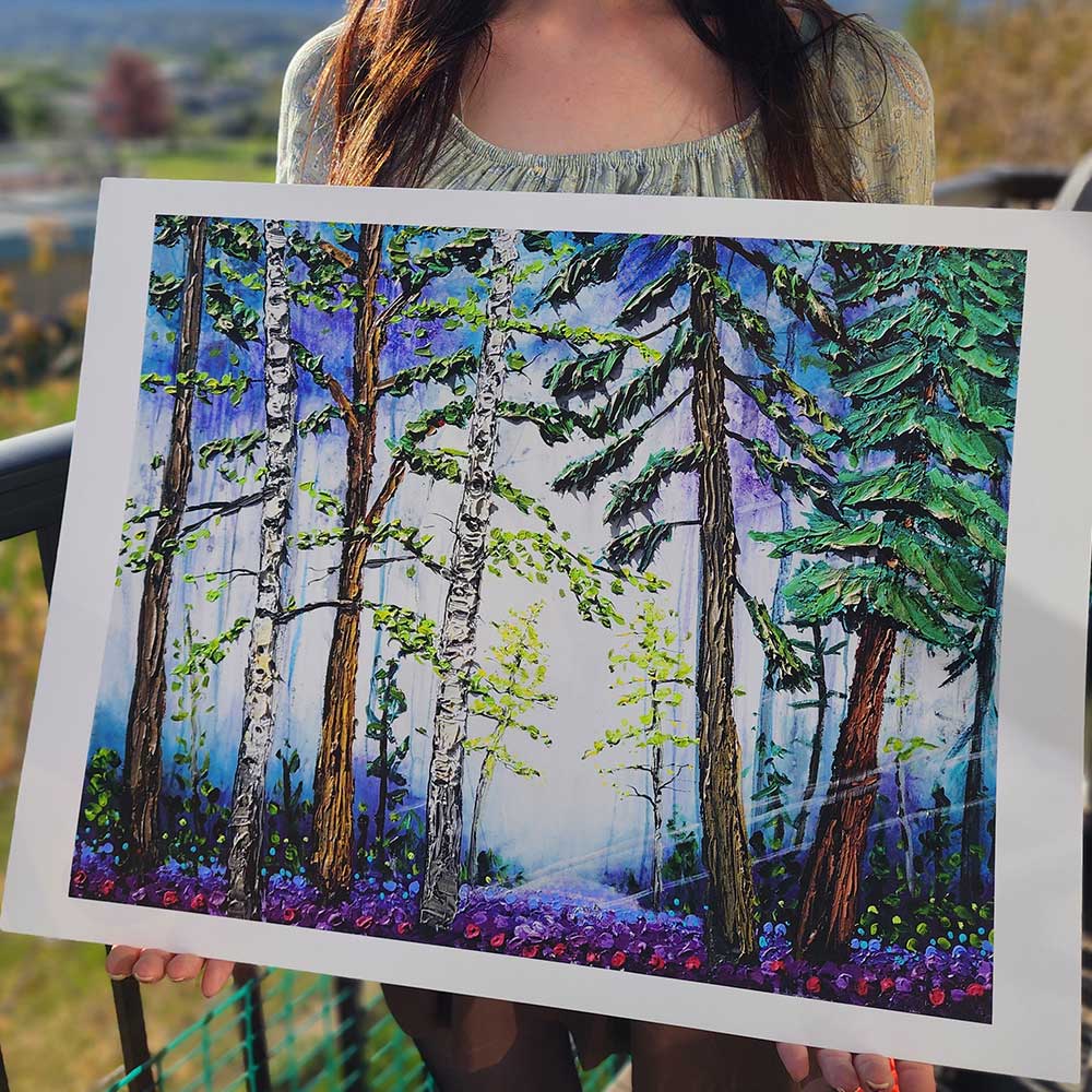 "Enchanted Woodland" Fine Art Print