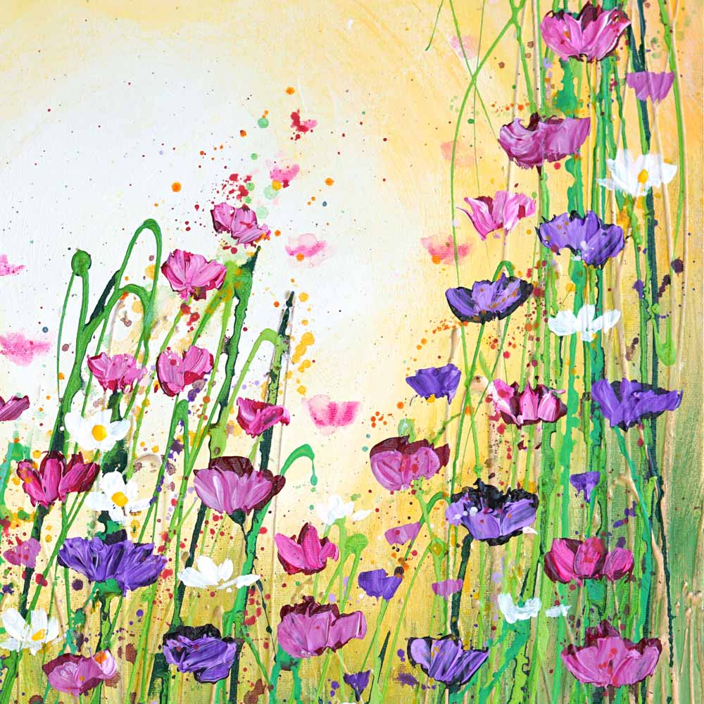 Fancy Floral intricate texture close-up