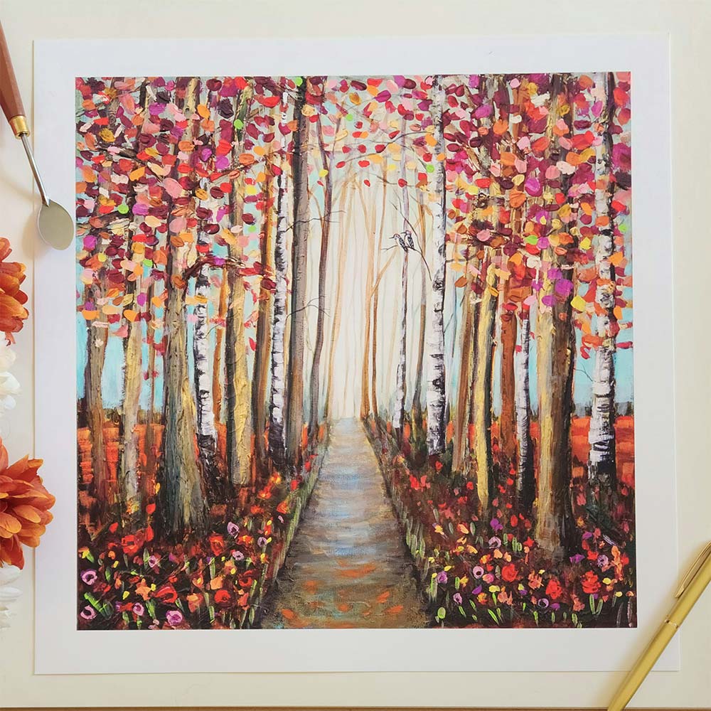 "Forest Walk" Fine Art Print