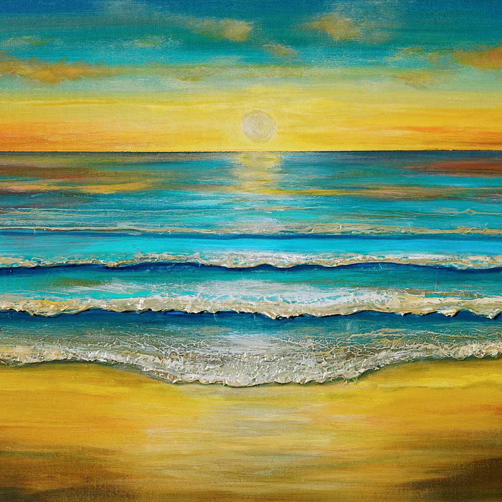 Detailed close-up of fresh tide