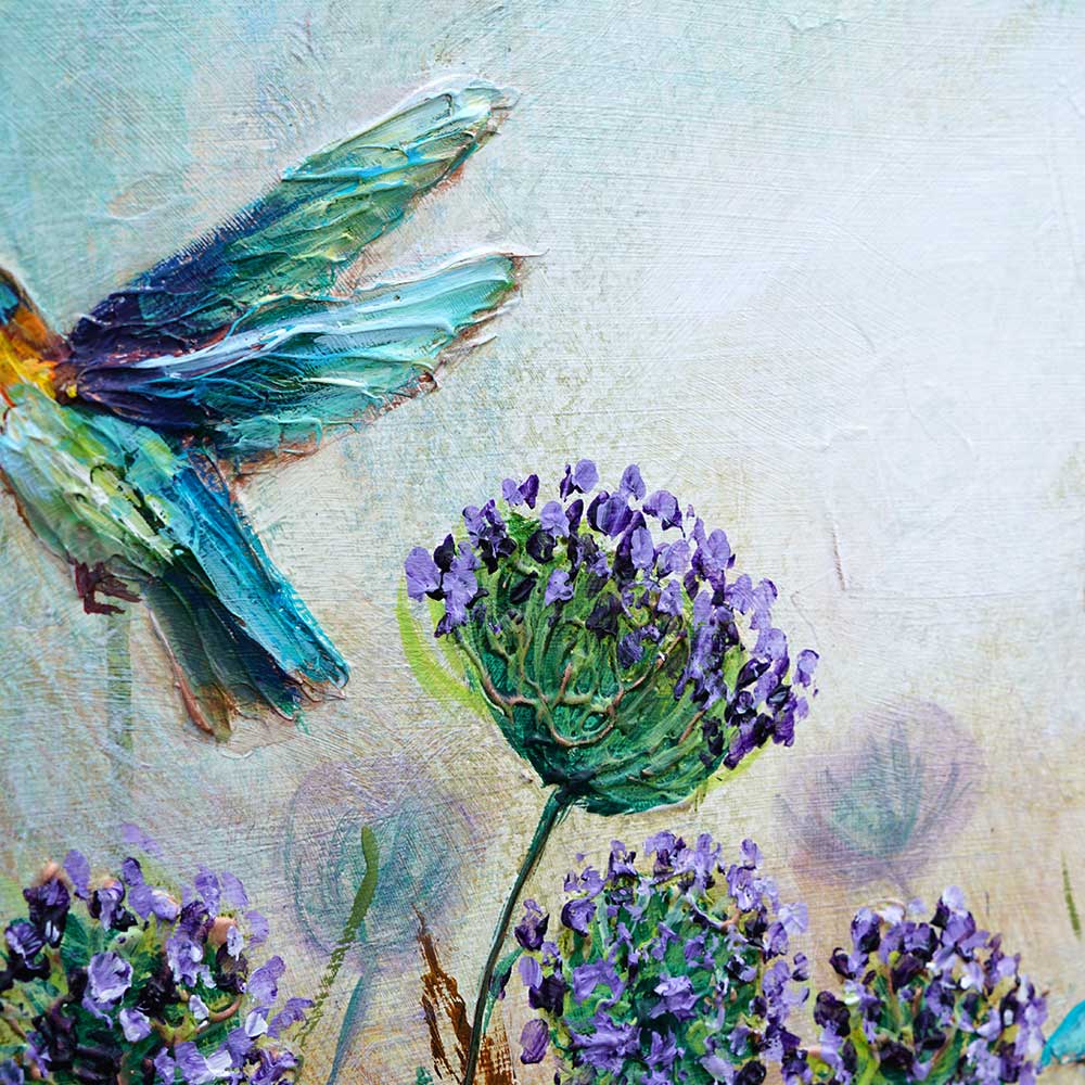 Garden of Grace paining texture