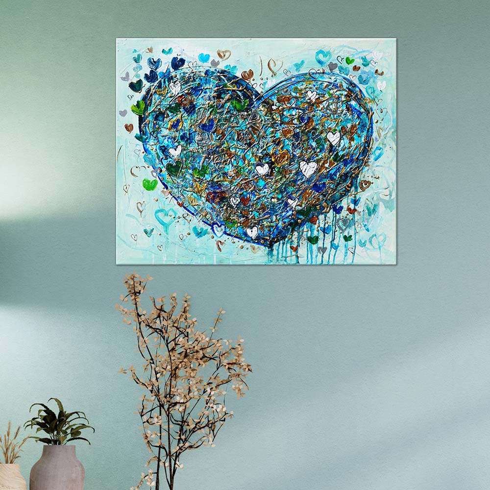 "Heart of the Ocean" - Original Painting