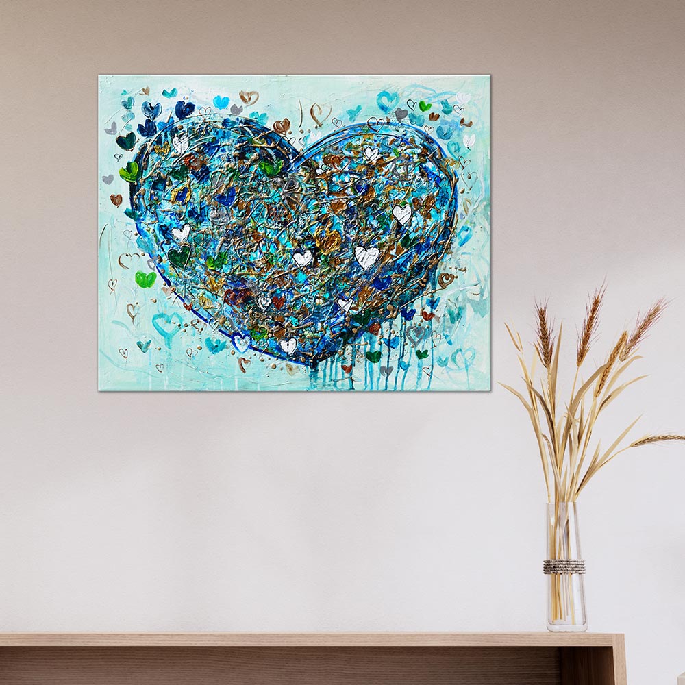 "Heart of the Ocean" - Original Painting