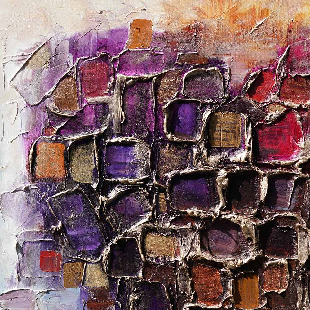 Heartfelt Mosaic - Original Painting_