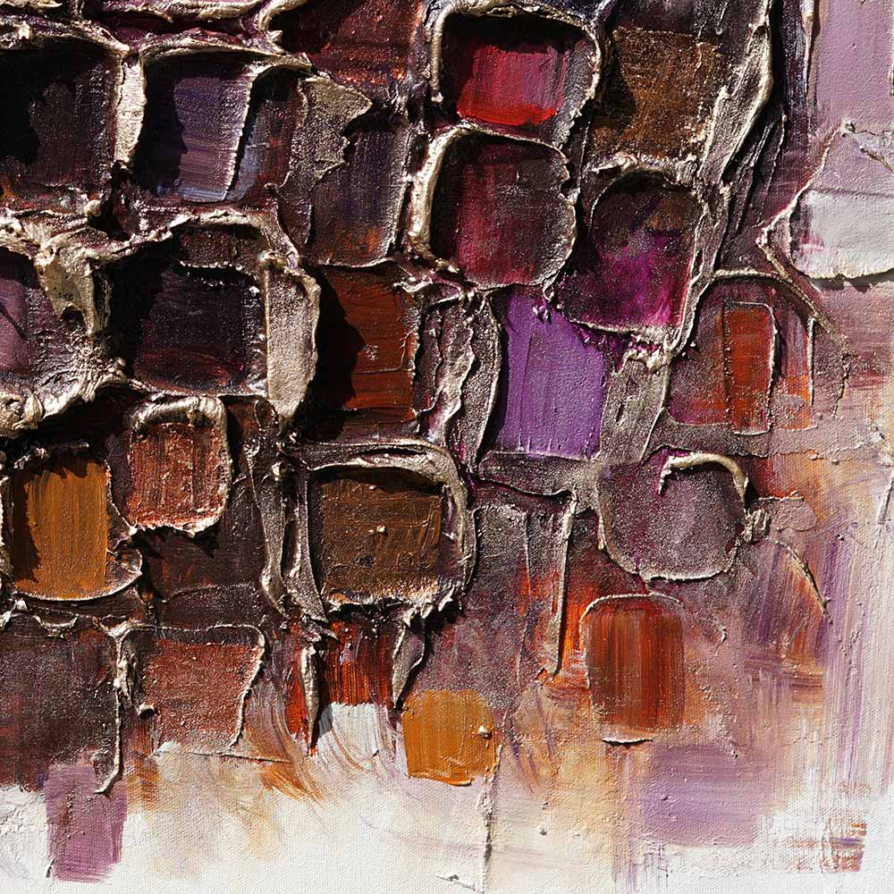 Heartfelt Mosaic - Original Painting_