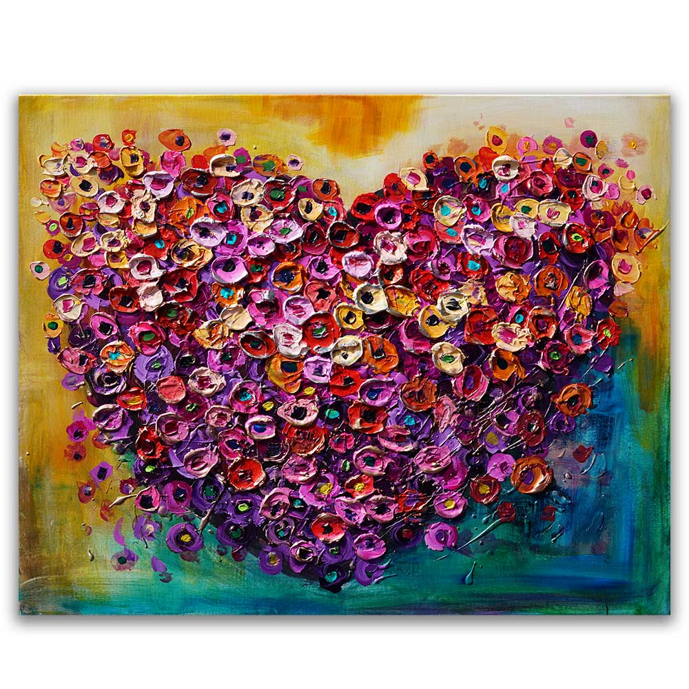 "Heart's Garden" - Original Painting