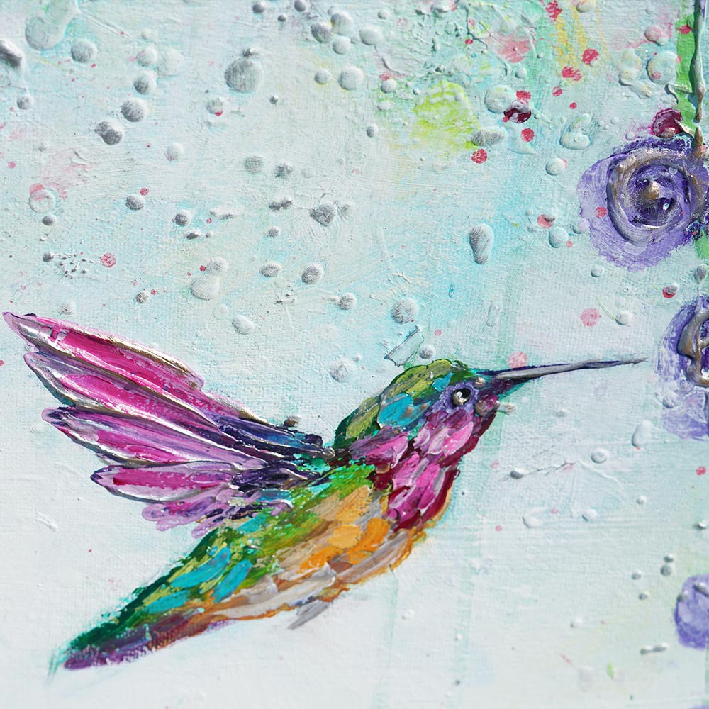 Hummingbird Cascade hummingbird texture