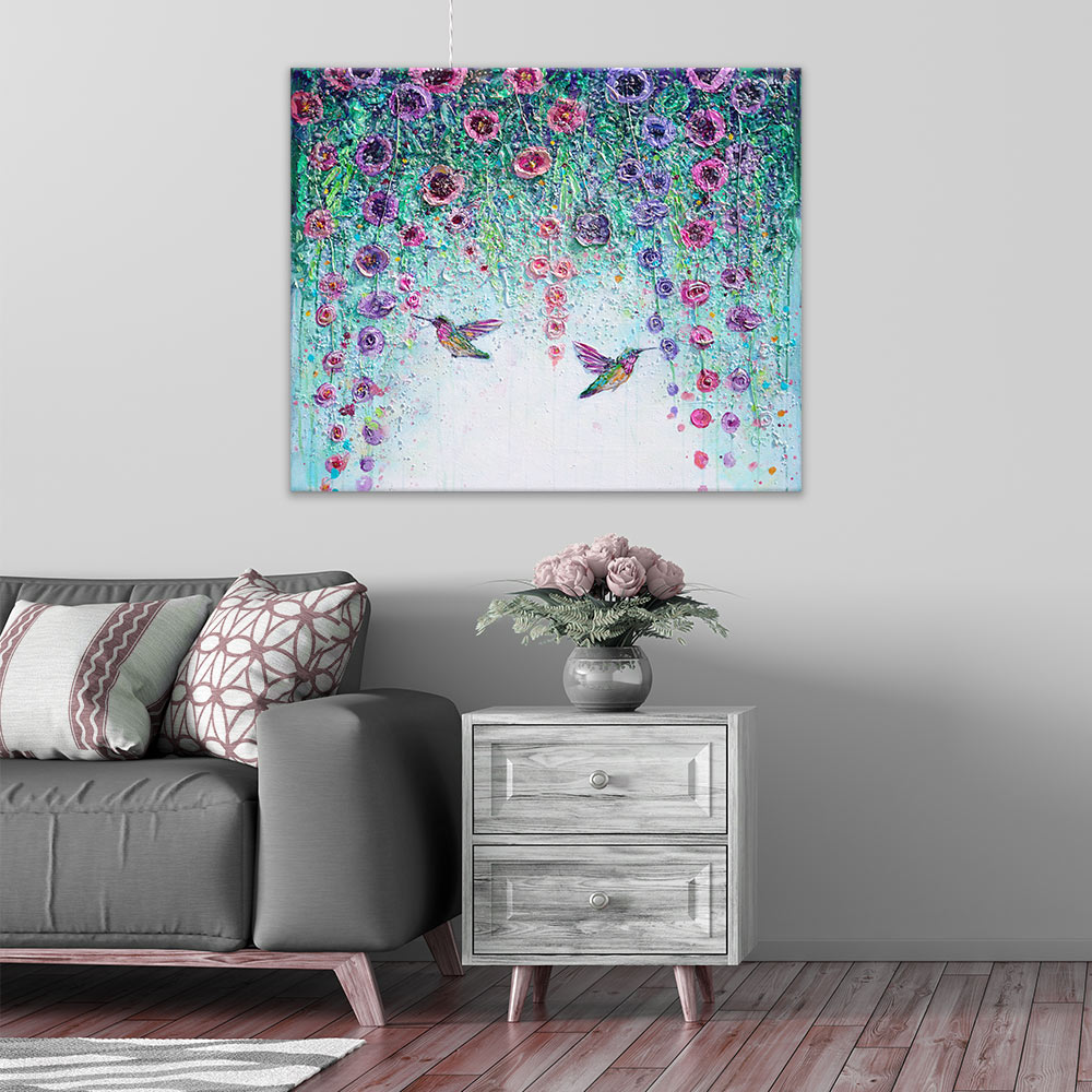 Hummingbird Cascade in situ