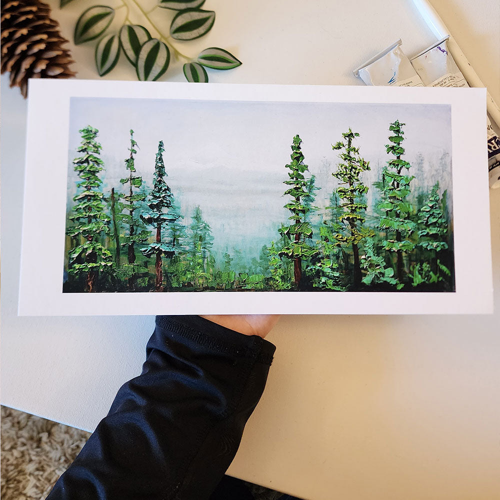 "Misty Wilderness" Fine Art Print