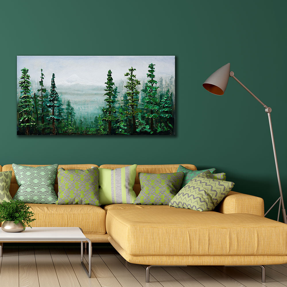 Misty Wilderness room view