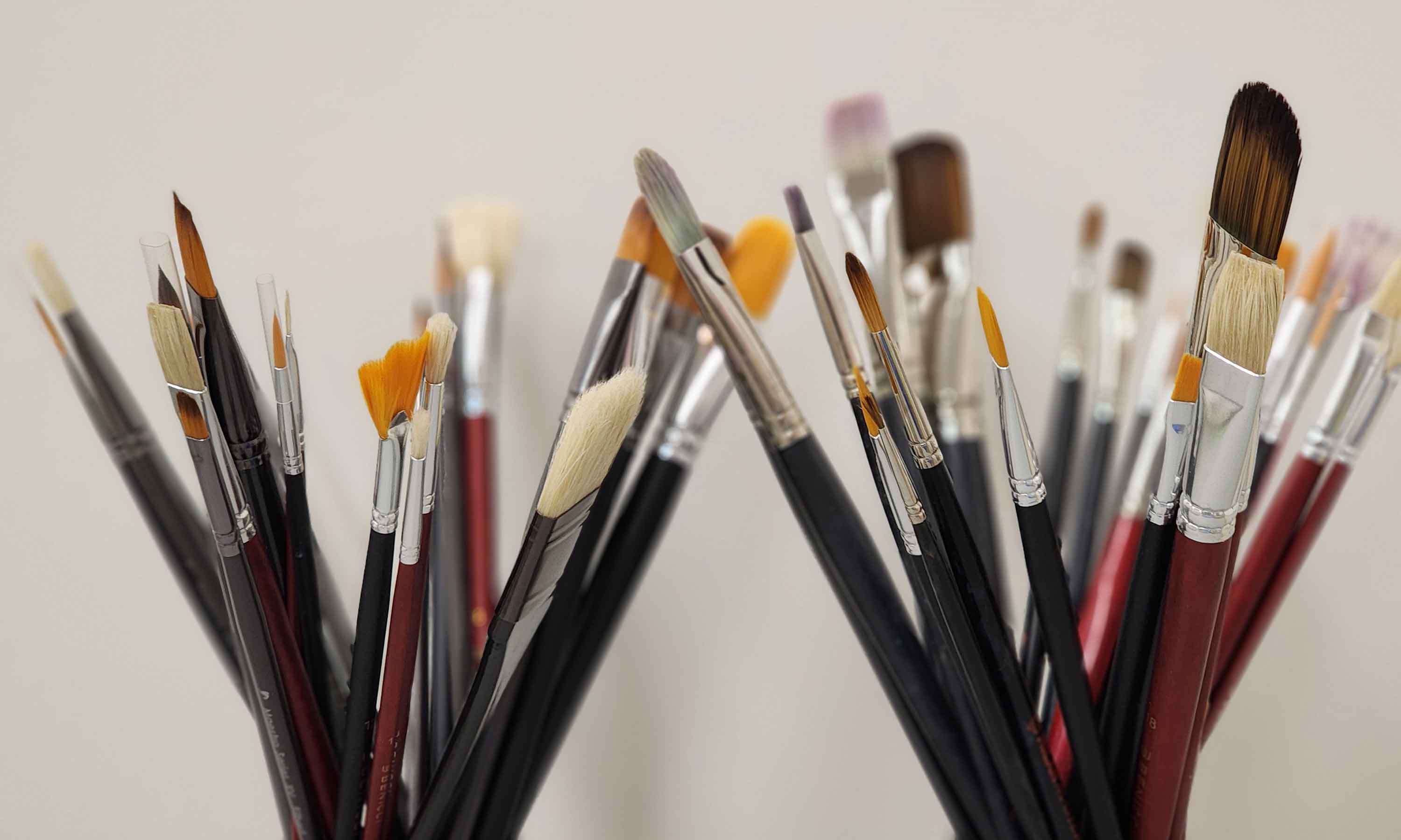 Paint brushes amanda dagg studio