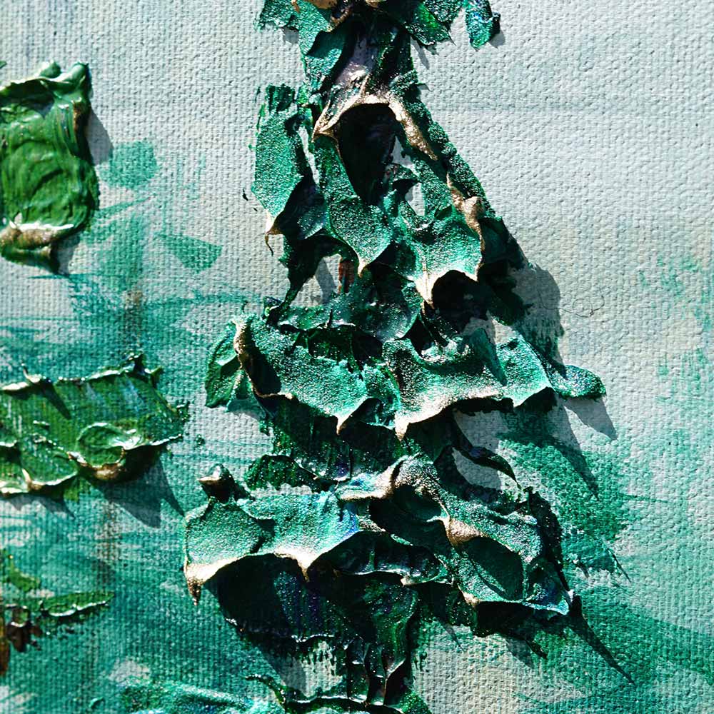 Painting Misty Wilderness texture