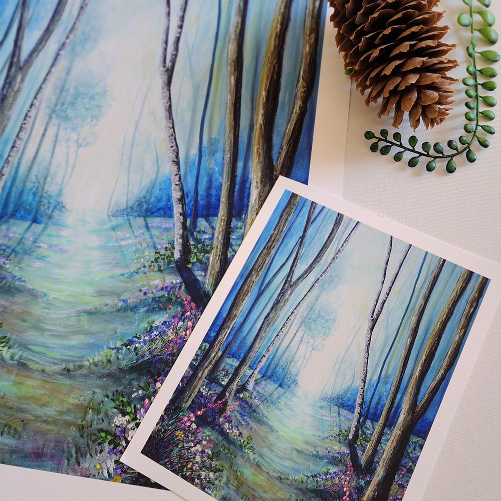 "Soft Stillness of the Forest" Fine Art Print