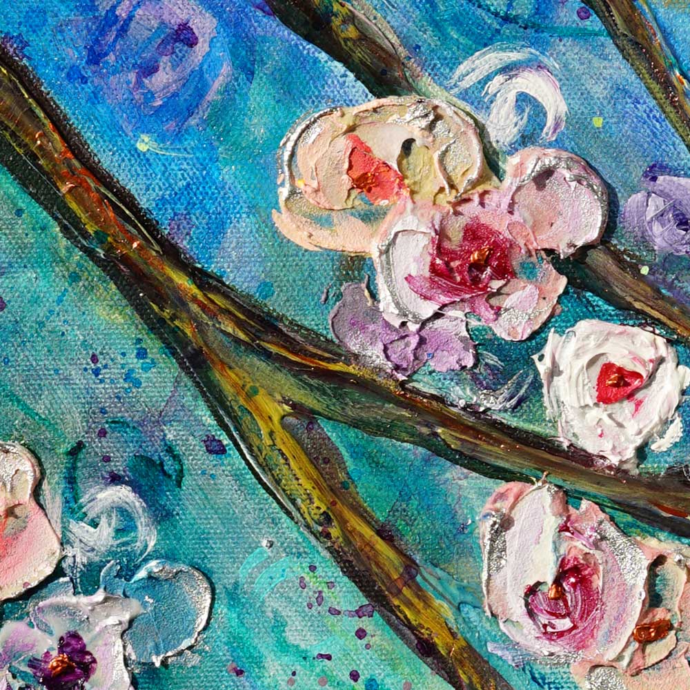 Spring Wish Cherry Blossom close up texture