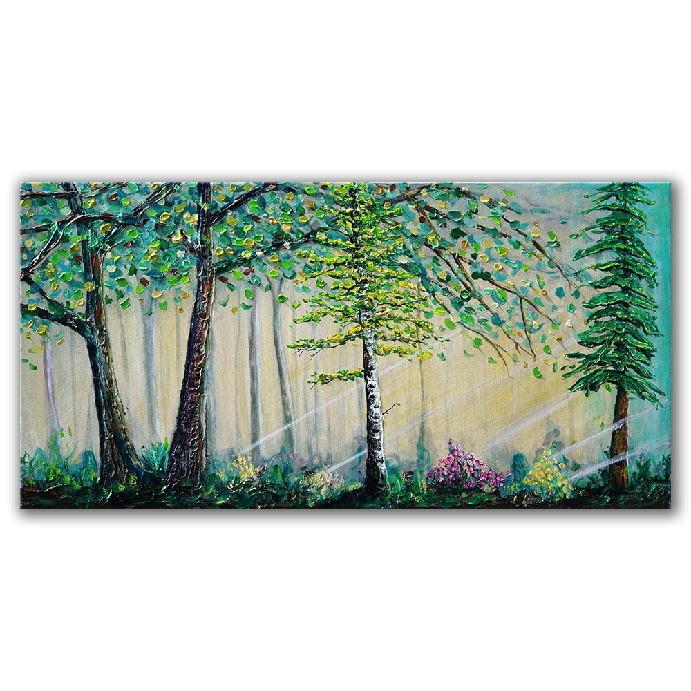 Sunbeams in the Forest