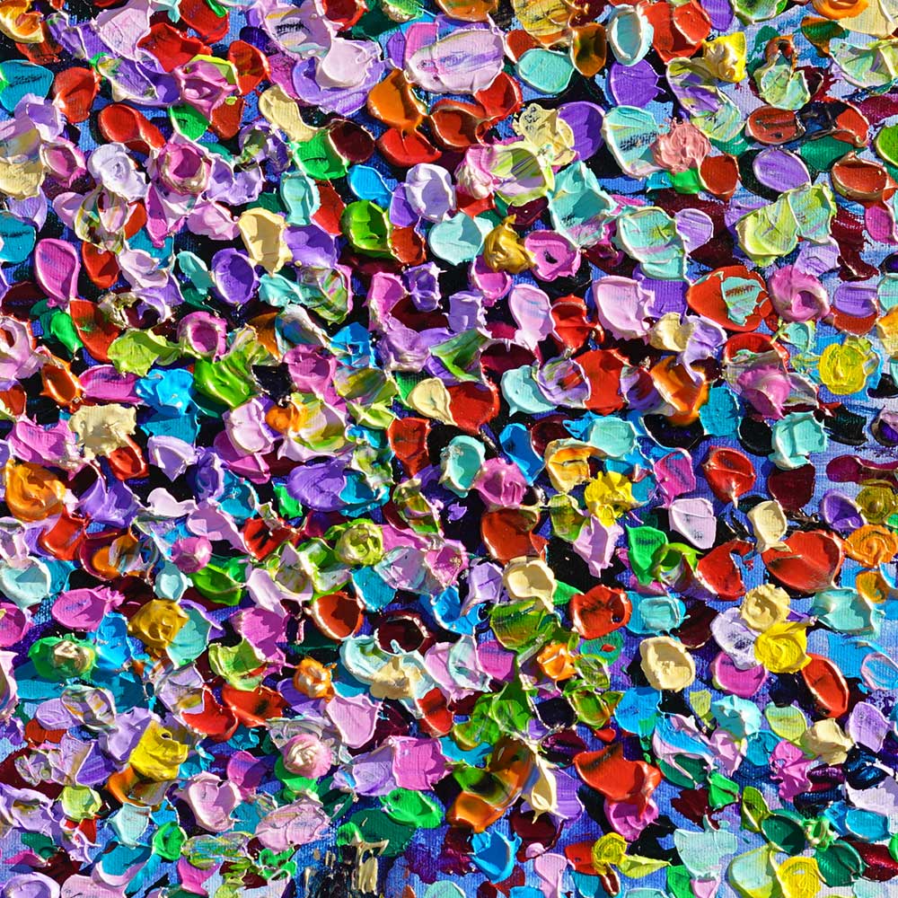 Textured leaf detail in Tree of Harmony