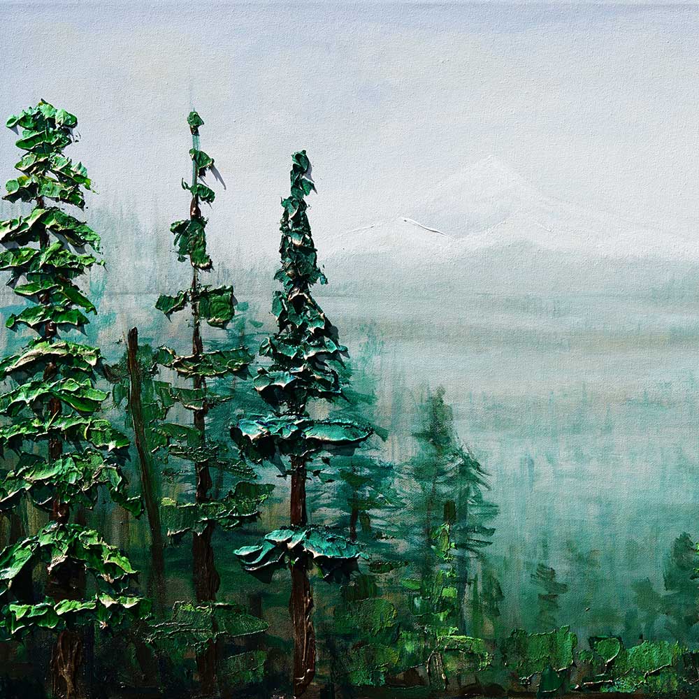forest Painting textured