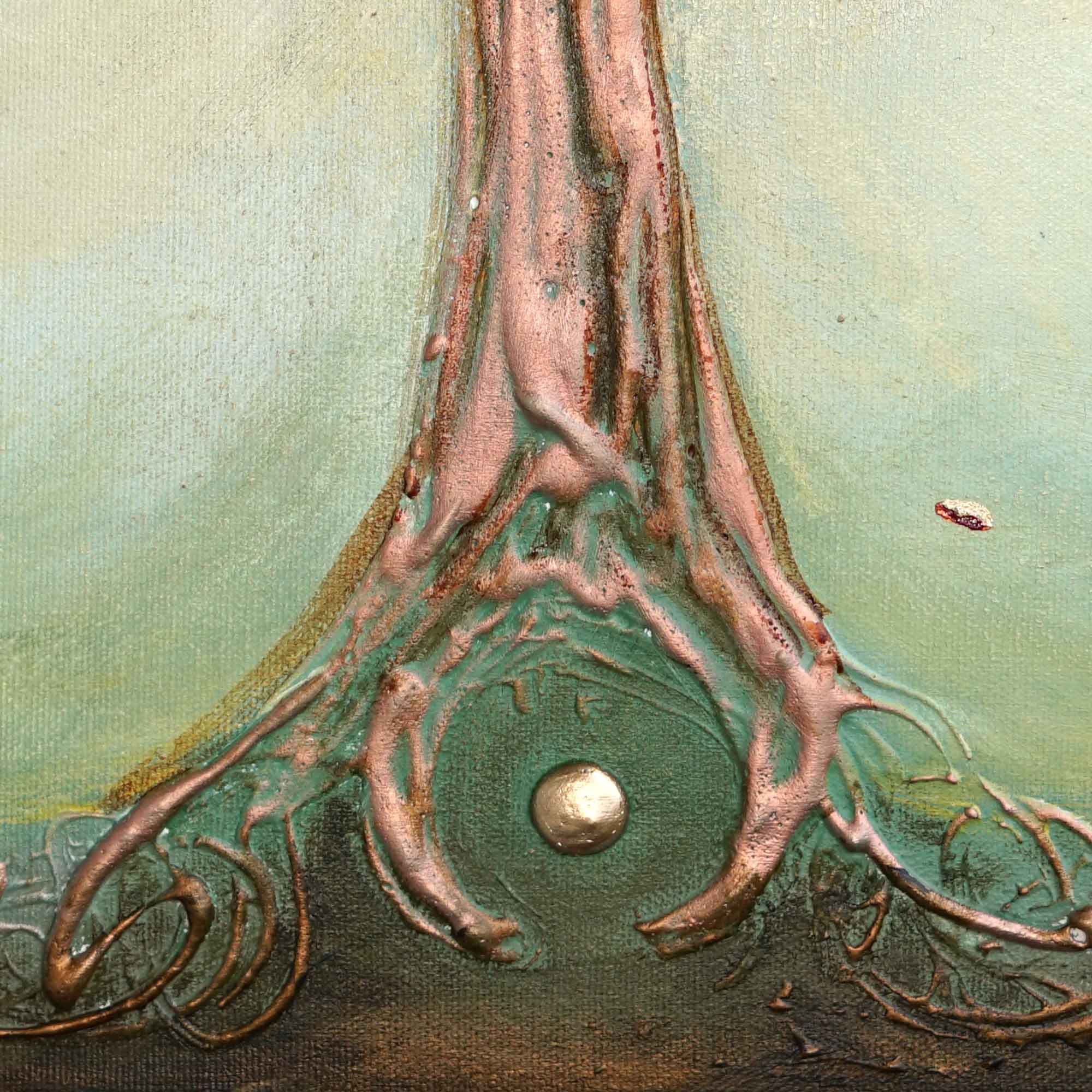 "Under the Moon’s Watch" - Original Painting