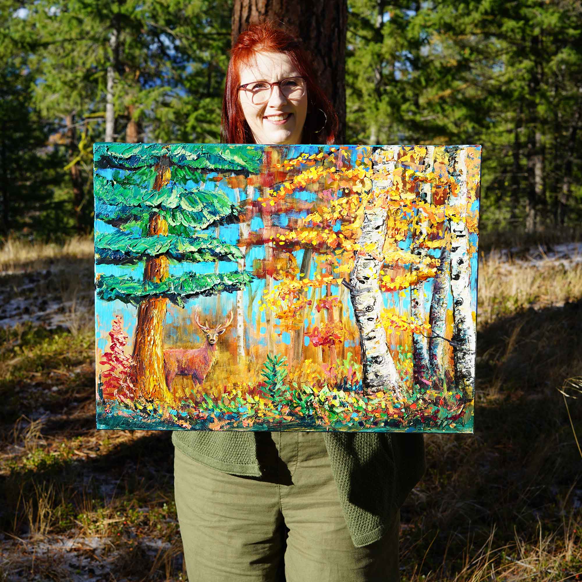 "In the Quiet Autumn" - Original Painting