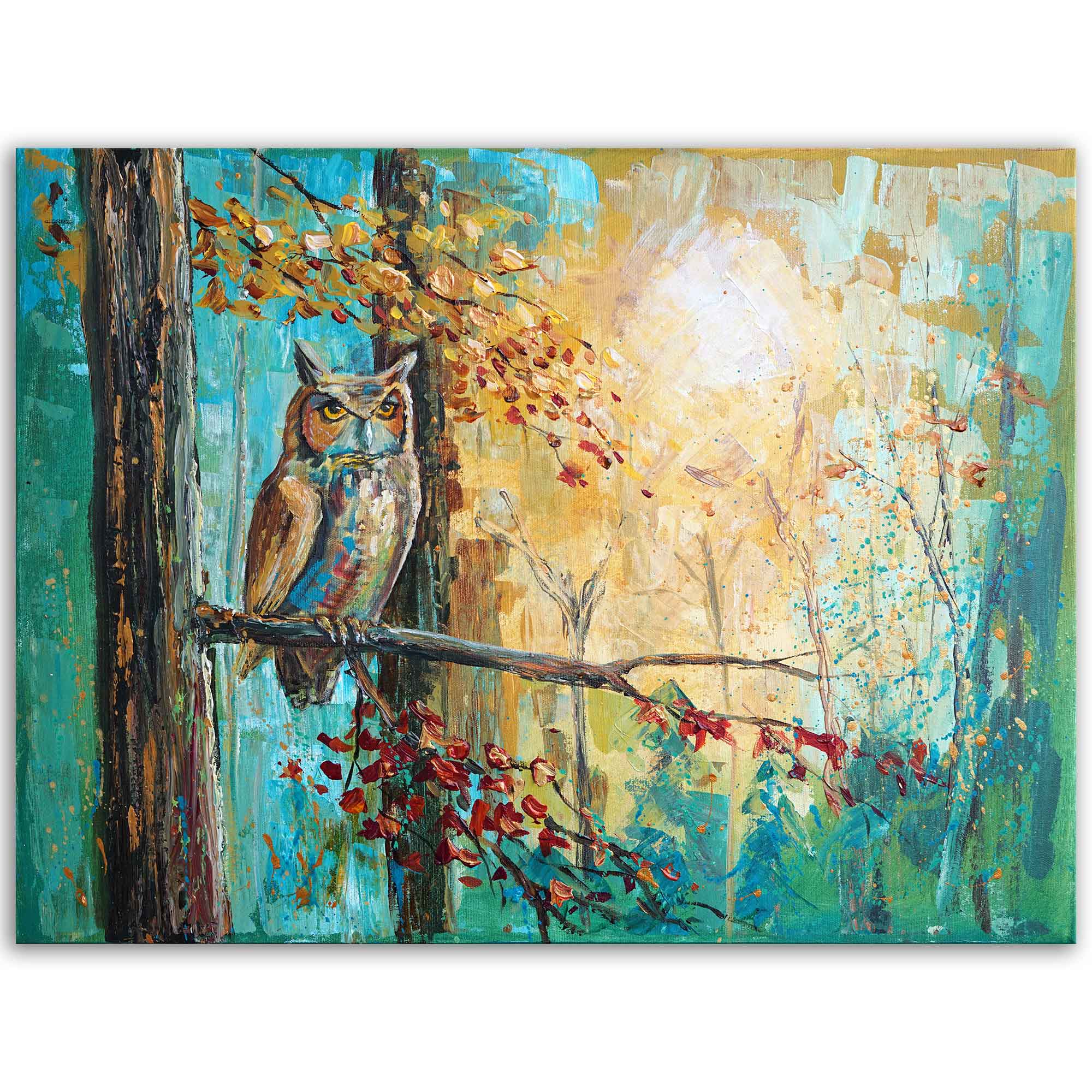 "Watcher of the Dawn" - Original Painting