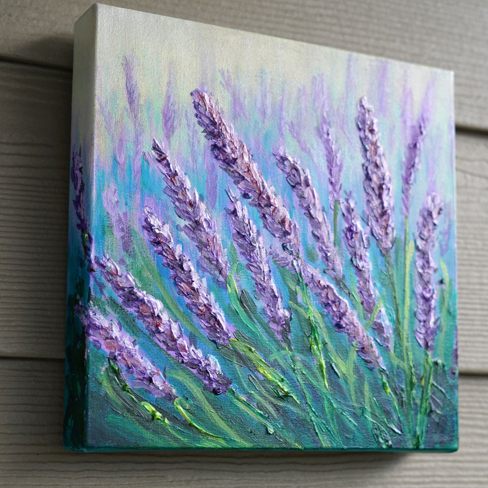 "Lush Lavender" - Original Oil Painting
