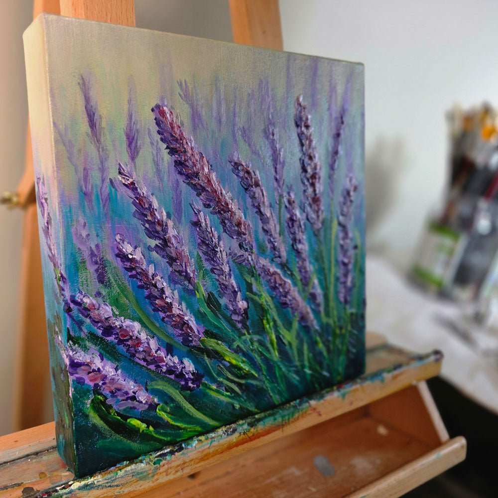 "Lush Lavender" - Original Oil Painting