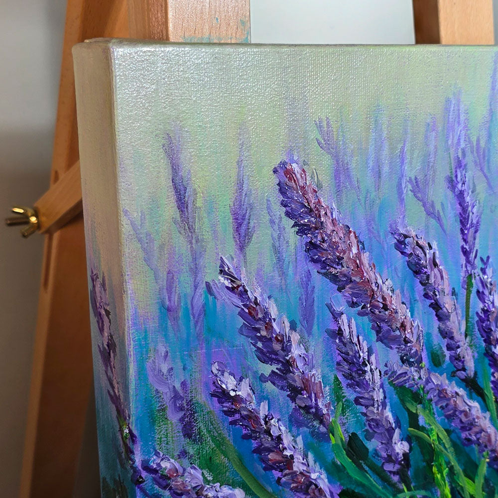"Lush Lavender" - Original Oil Painting