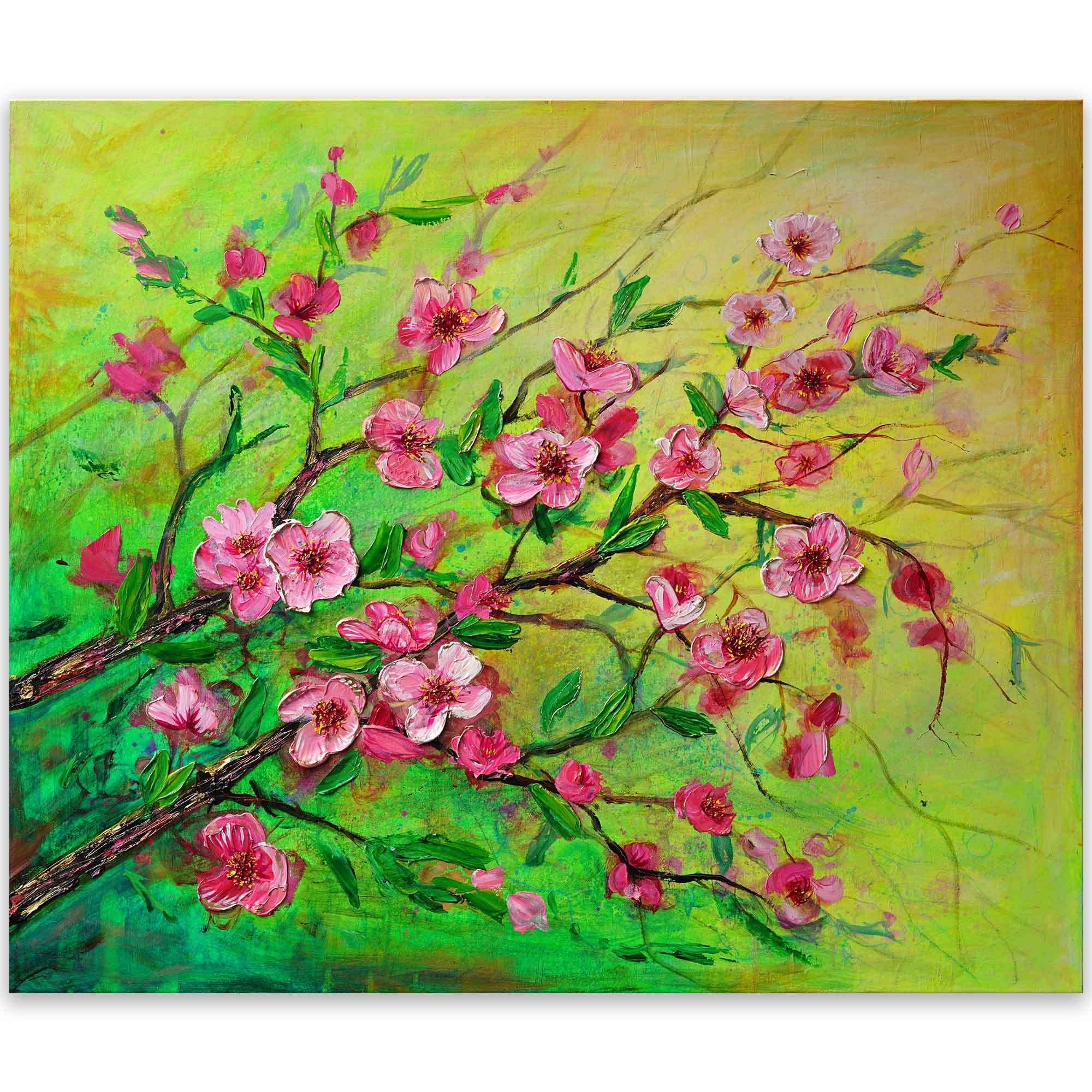 "Emerald Awakening" – Original Painting