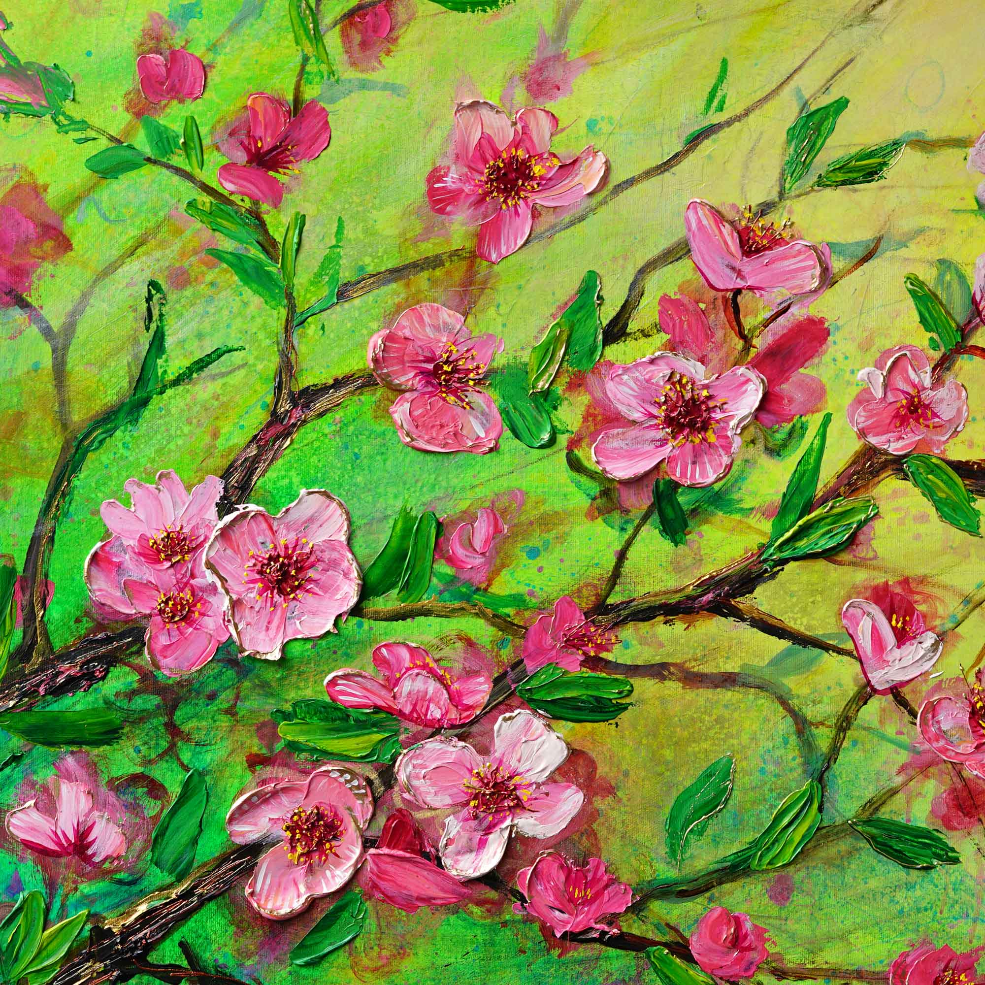 "Emerald Awakening" – Original Painting