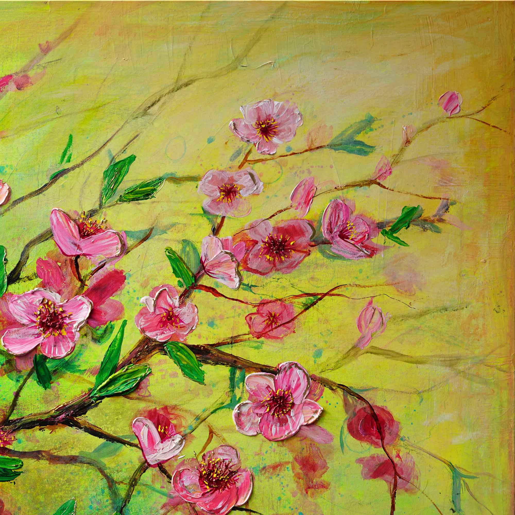 "Emerald Awakening" – Original Painting