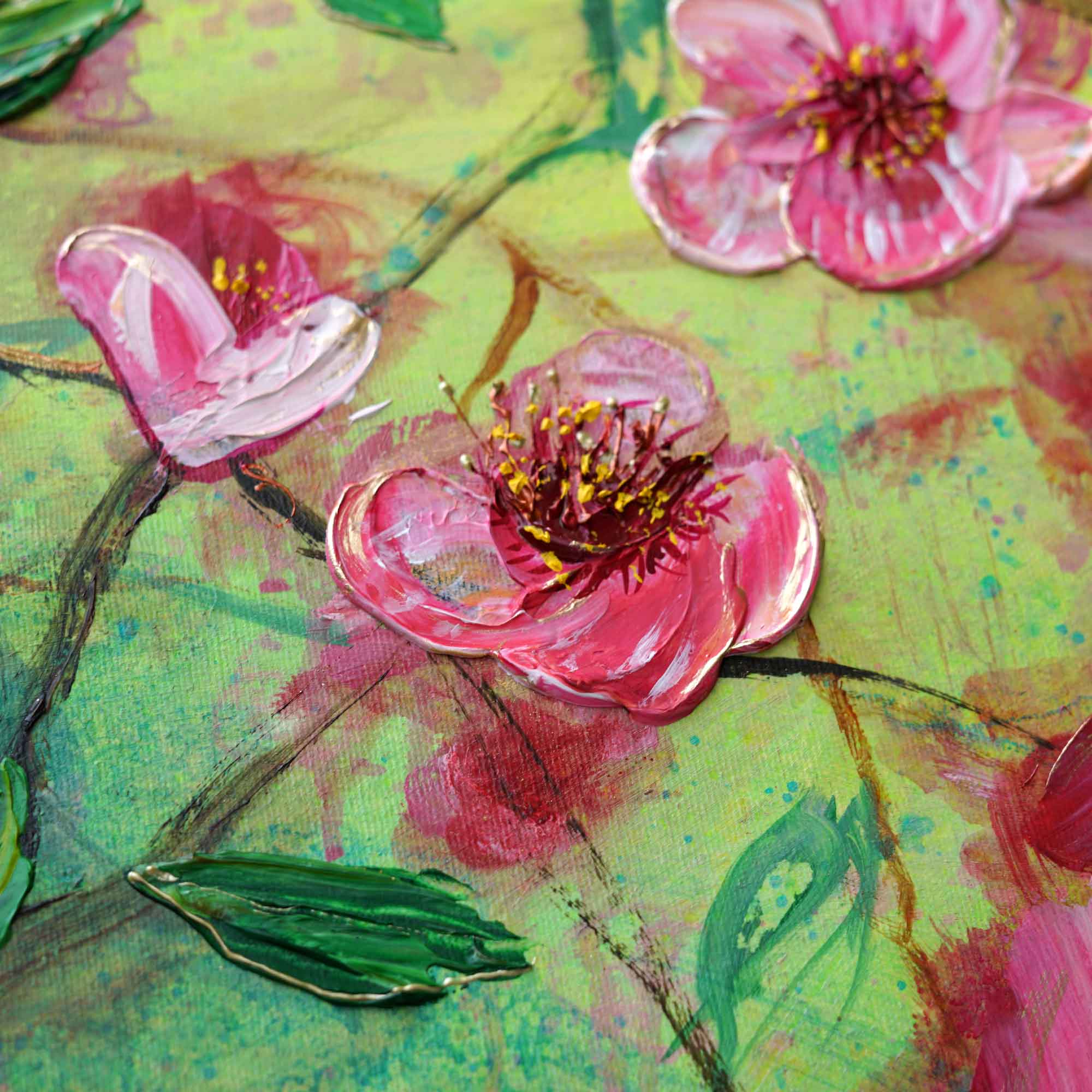 "Emerald Awakening" – Original Painting