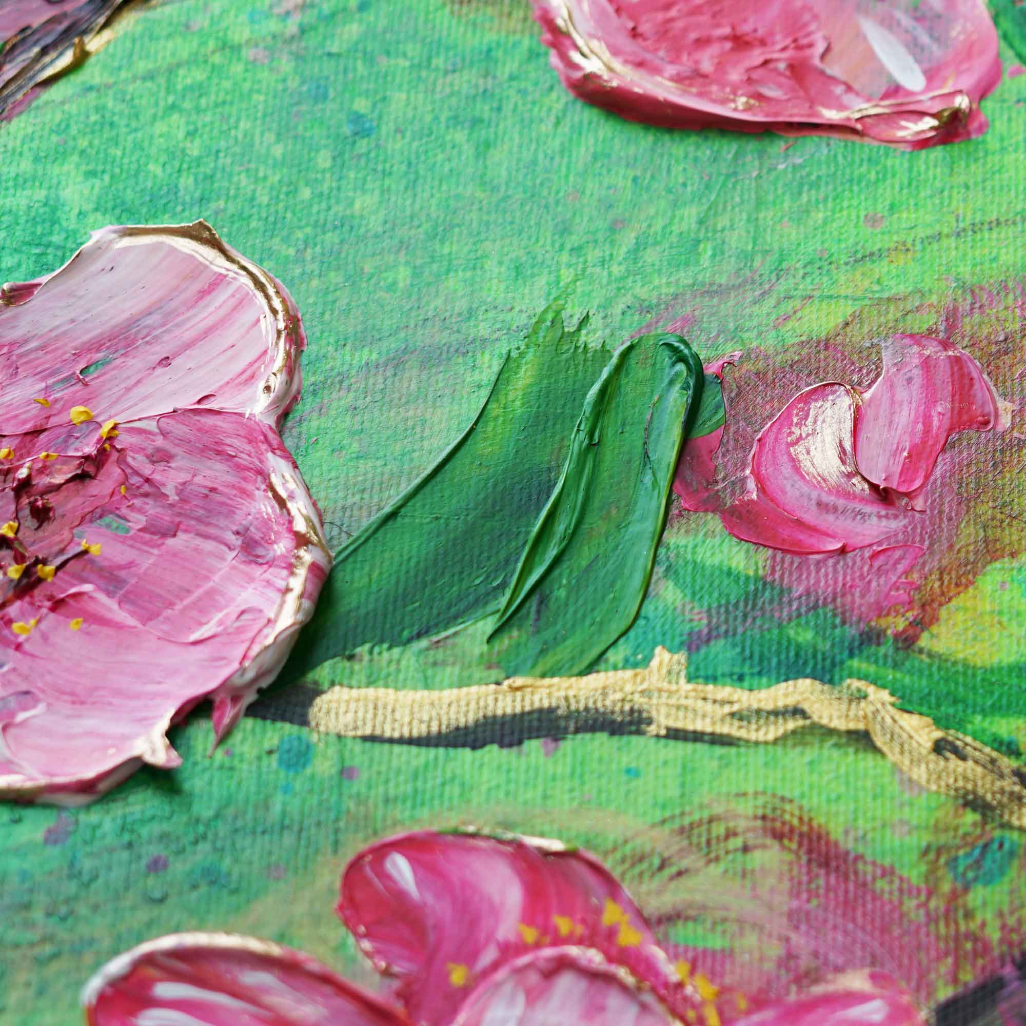 "Emerald Awakening" – Original Painting