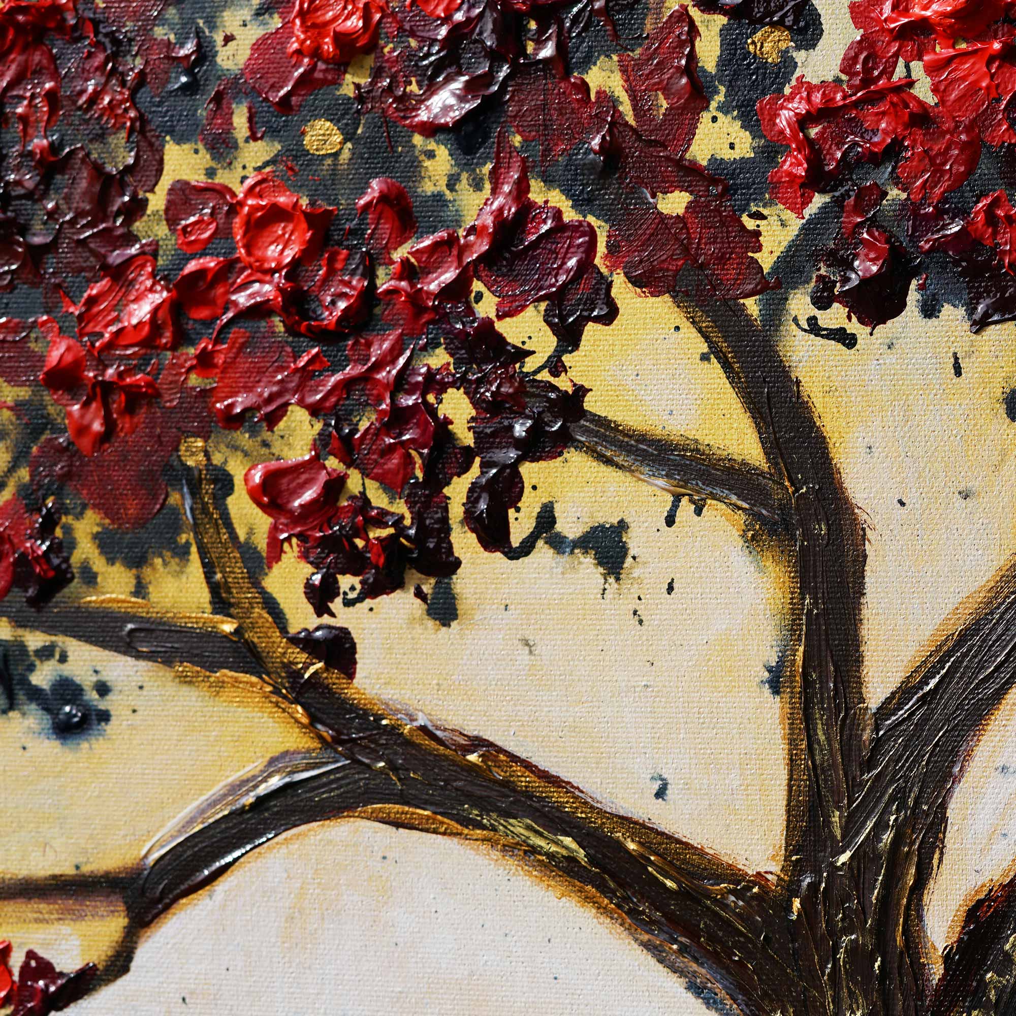 “Crimson Canopy” - Original Painting