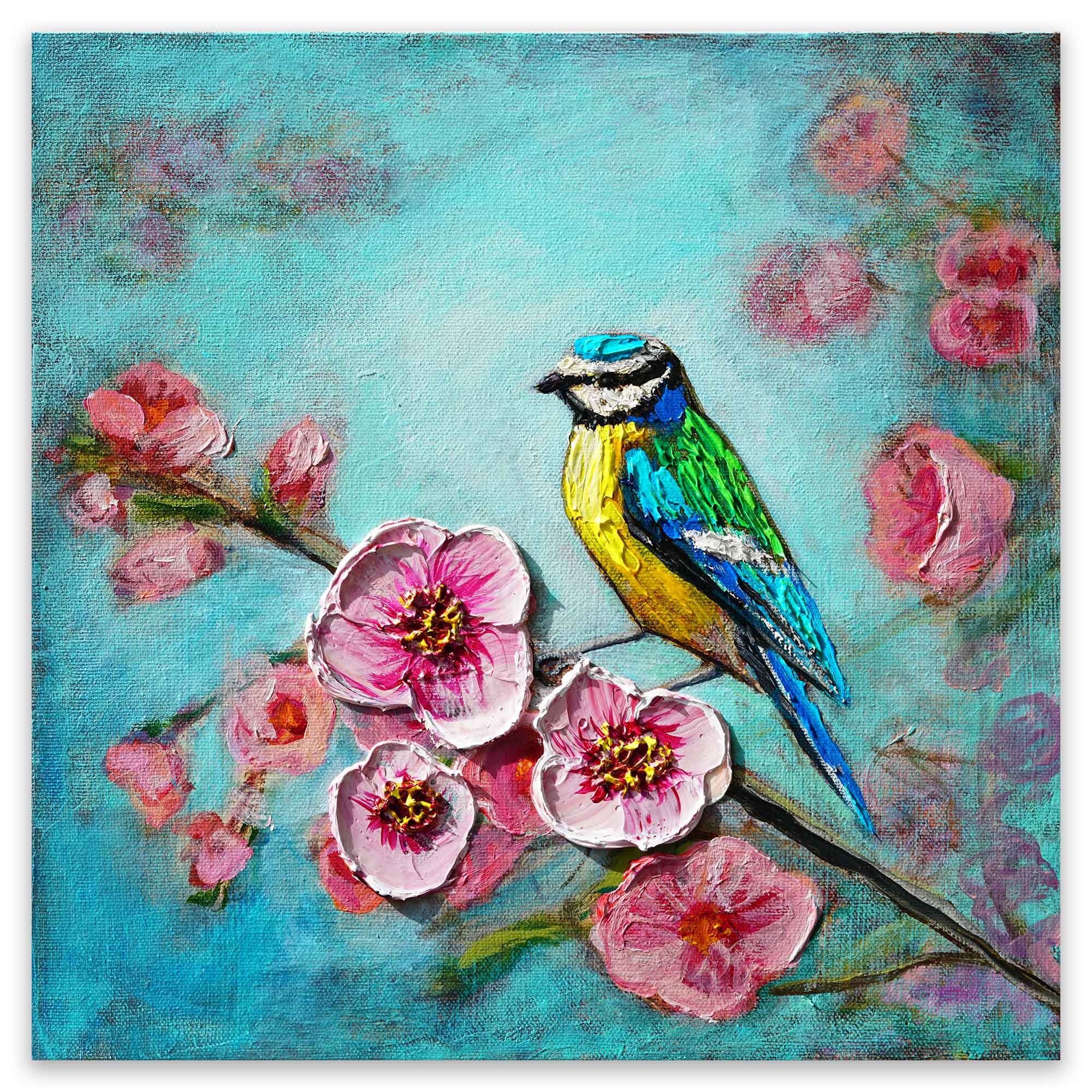 "Where Blossoms Sing"  - Original Painting