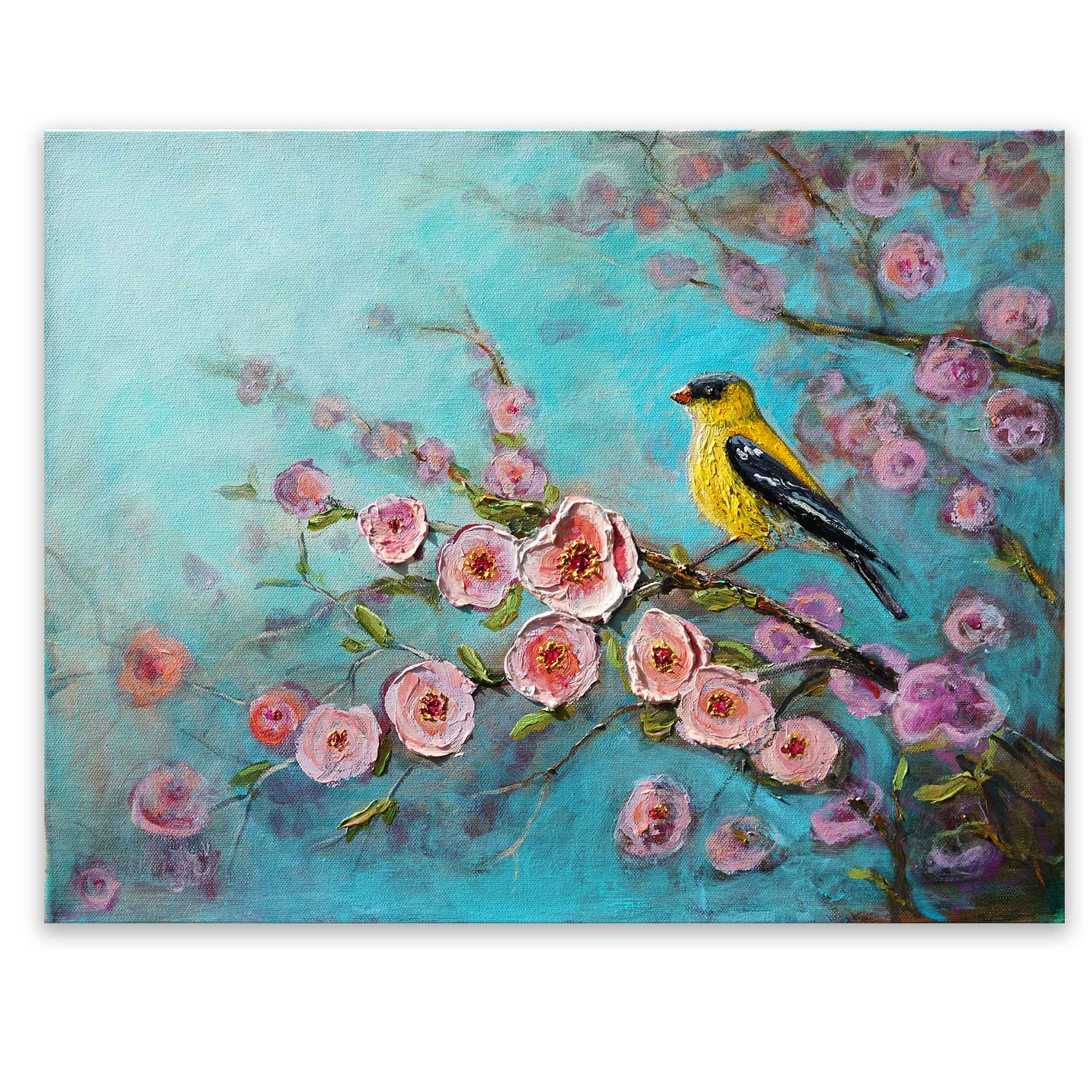“Birdsong in Bloom” - Original Painting