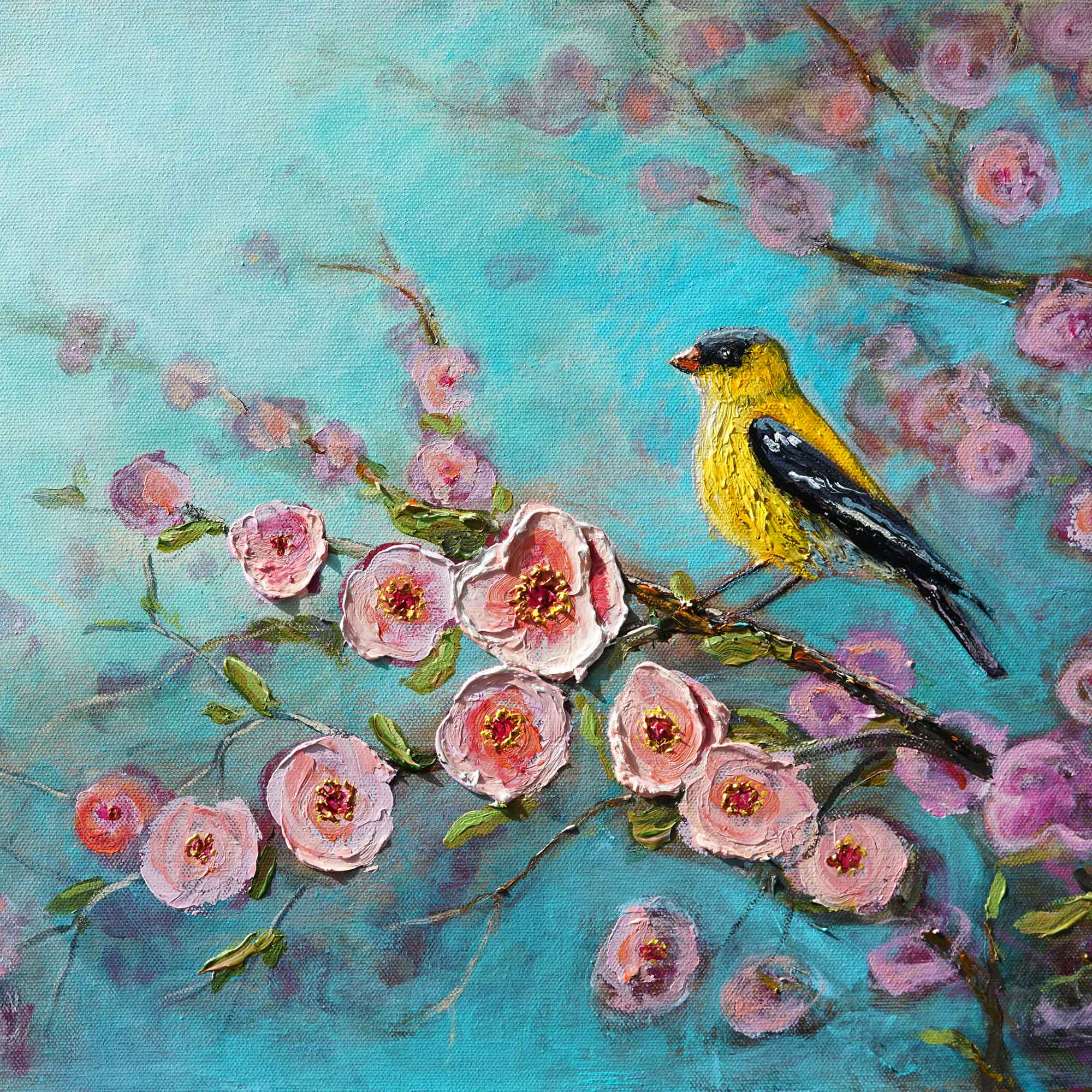 Birdsong in Bloom | Original Painting