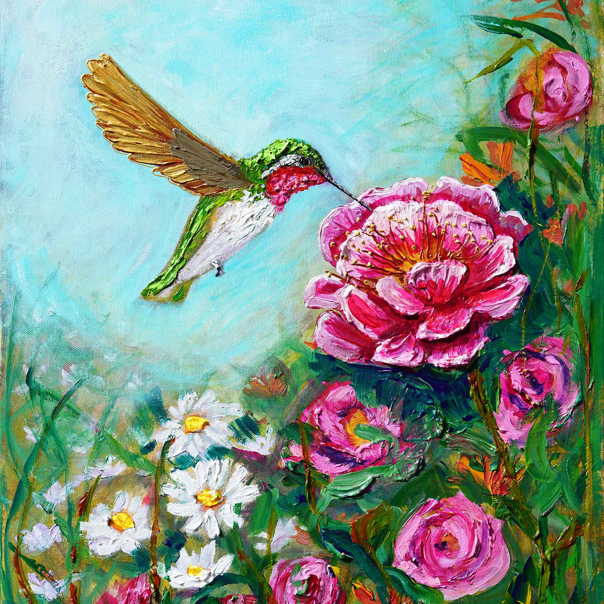 “Winged Reverie” - Original Painting