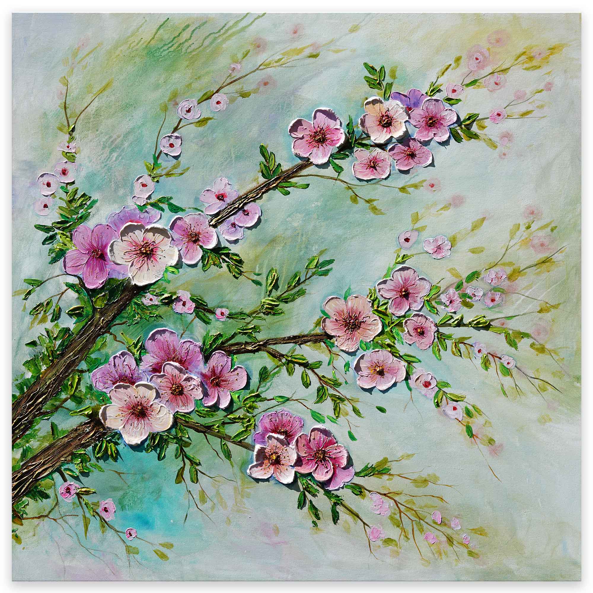 "Whispering Petals" – Original Painting